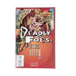 Marvel Overpower Card Game Deadly Foes Starter Deck #3 Comic Bagged Boarded